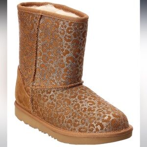 Ugg Kids Classic II Glitter Leopard Boots